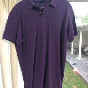 Purple Polo Ralph Lauren shirt
